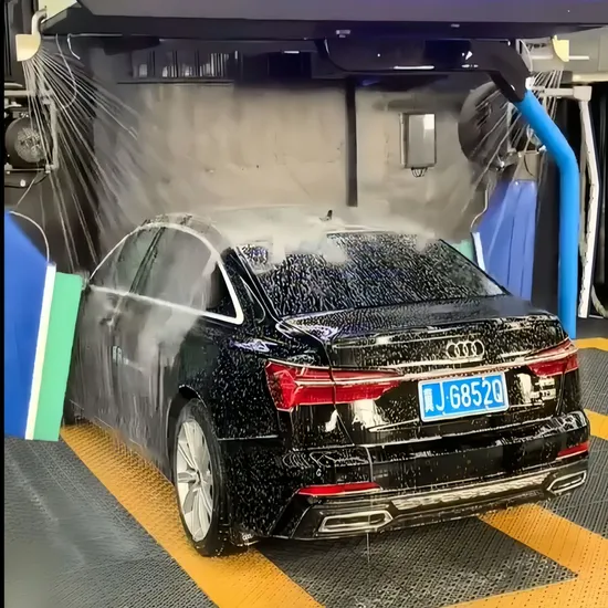 Self-Service Payment Kiosk Touchless Automatic Car Wash Machine